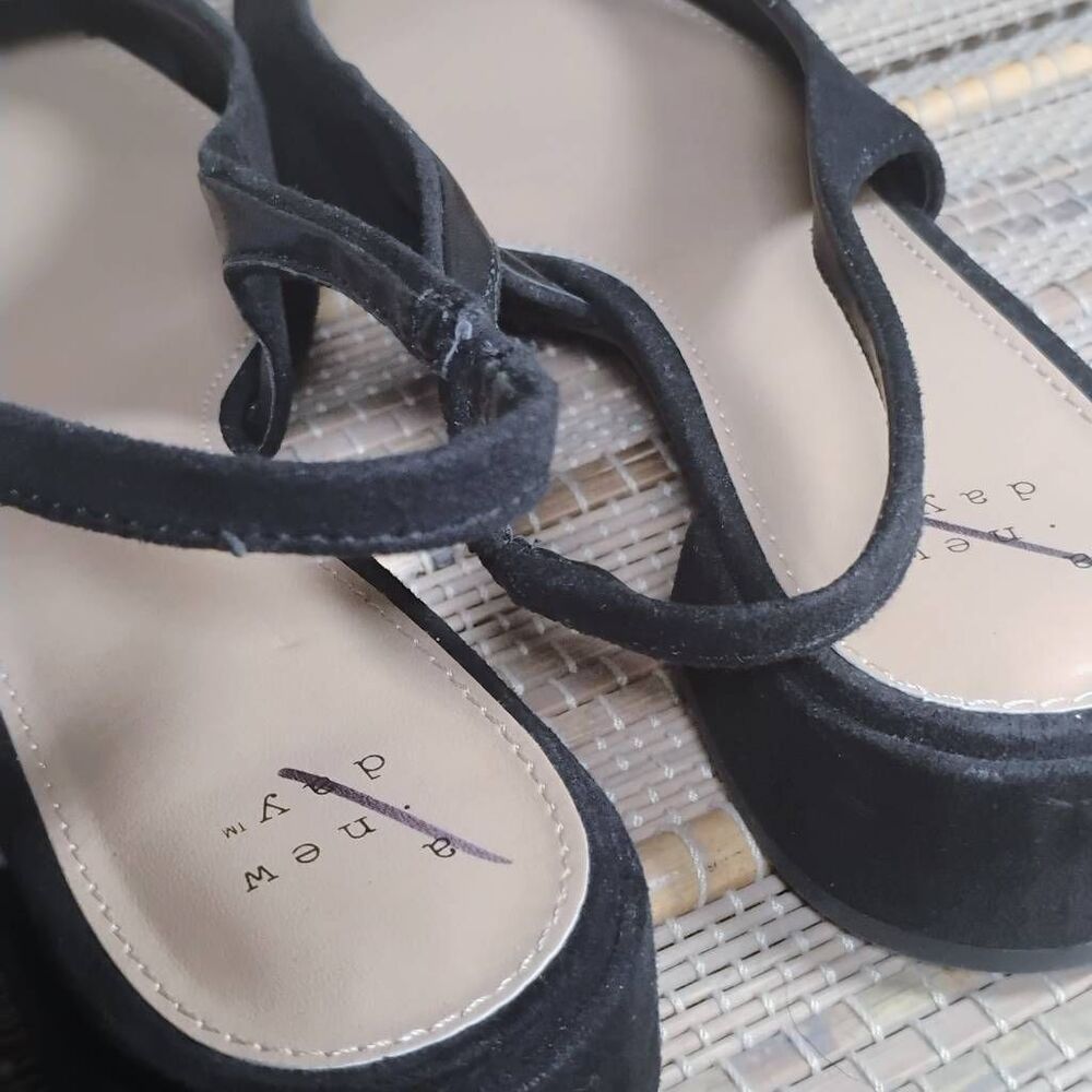 A New Day Women’s Black Slingback Sandals 9.5 - Picture 7 of 9